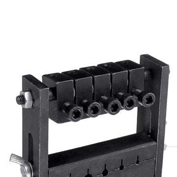 5 Size Holes Black Manual Cable Wire Stripper Machine for 1-30mm Diameter Wires