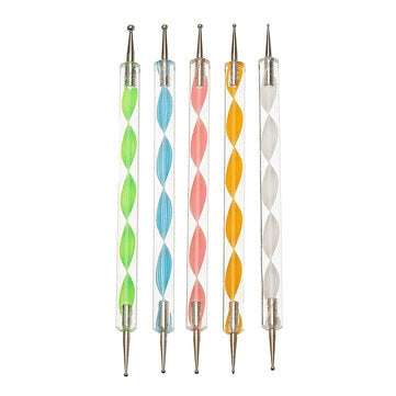 46Pcs Mandala Dotting Tools Rock Painting Kit Dot Art Pen Paint DIY Nail Stencil