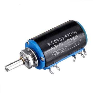 3pcs WXD3-13-2W Precision Potentiometer 1K 1K Ohm Wirewound Multi-Turn Potentiometer