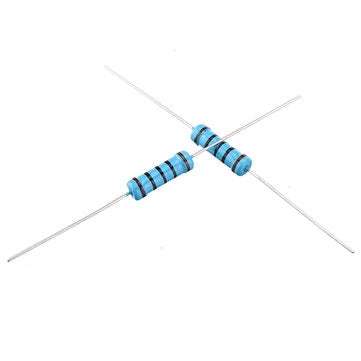 60pcs 2W 100R Metal Film Resistor Resistance 1% 100 ohm Resistor