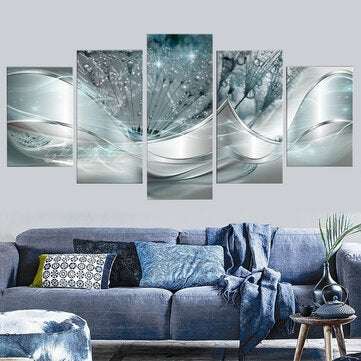5Pcs Canvas Print Paintings Wall Decorative Print Art Pictures FramelessWall Hanging Decorations for