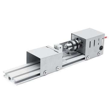 96W  DC12-24V Mini Wood Lathe Beads Saw Machine Set Woodworking DIY Beads Polishing Cutting Drill