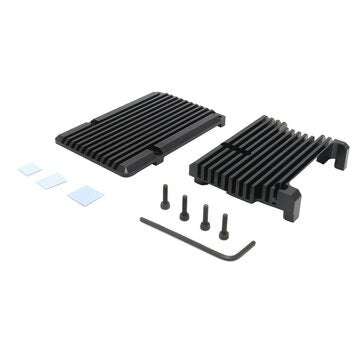 Aluminum Alloy Case Protective Shell Metal heatsink for Raspberry Pi 4 Model B Only