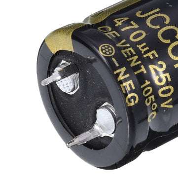 470UF 250V 22x40mm Radial Aluminium Electrolytic Capacitor High Frequency 105C