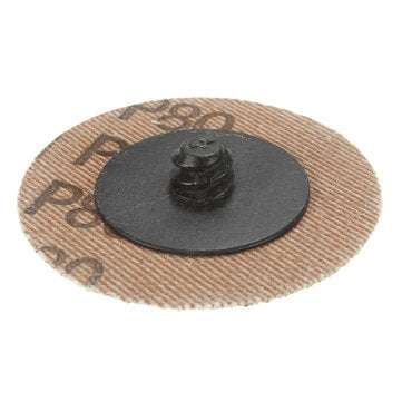 50pcs 2 Inch 80 Grit Roll Lock Sanding Disc Abrasive Pads