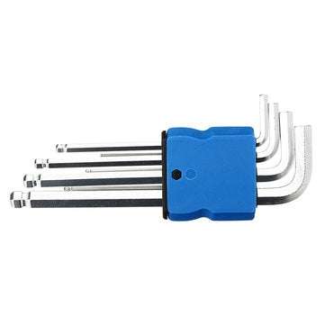 9pcs L Wrench Ball End Long Arm Hex Key Allen Wrench Set Powerful Repair Tool