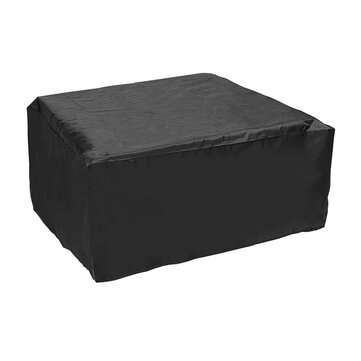 90x90x40cm Furniture Waterproof Cover Dust Rain Protect For Rattan Table Outdoor ... (COLOR.: BLACK)