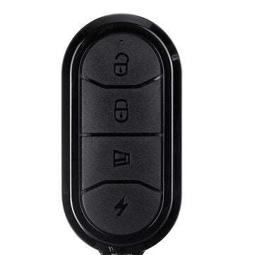 433MHZ 4 Button Copy Remote Control for Barrier Access Control Sliding Door Electric Car