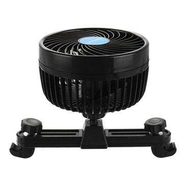 4.5 Inch Car Fan Headrest Rear Seat Cooling Cooler Vehicle 360 Degree Rotatable Stepless