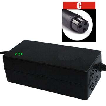48V Lithium Battery Charger 2A Electric Bike Scooter Charger Battery Charging Equipment (TYPE: C)