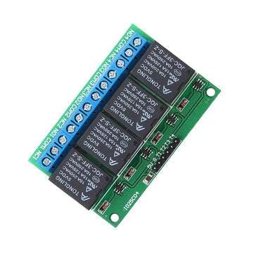 4 Channel DC5V 280MA Self-locking Relay Module Trigger Latch Relay Module Bistable