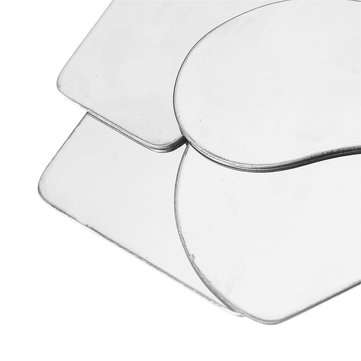 4pcs Dental Oral Clinic Orthodontic Kit Stainless Steel Photographic Glass Mirror Dental Reflector