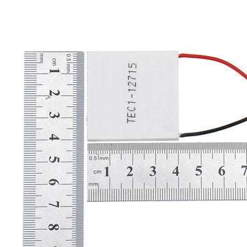 3pcs TEC1-12715 Thermoelectric Cooler Peltier 40*40MM 12V Peltier Refrigeration Module Semiconductor