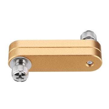 Aluminum Alloy Parallel Line Scribe Ruler Locator Ruler Block Gauge Woodworking Tool