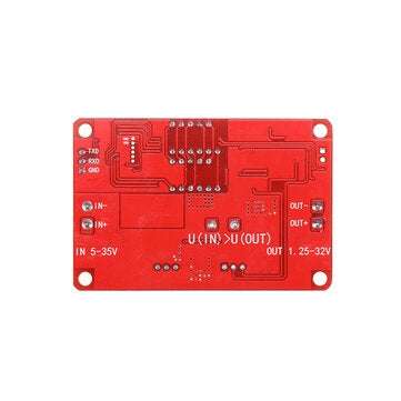 5Pcs 5A 75W Constant Current Voltage CC CV Buck Module StepDown Module DC 5V-35V Voltage and Ampere