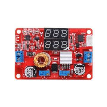 5Pcs 5A 75W Constant Current Voltage CC CV Buck Module StepDown Module DC 5V-35V Voltage and Ampere
