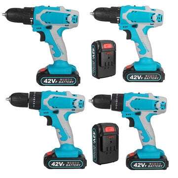 48V Cordless Electric Drill Screwdriver Impact... (BATTERY: TWOBATTERIES | TYPE: WITHIMPACTFUNCTION)
