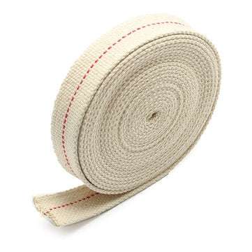 5/8 Inch Flat Cotton Wick 15 Foot Oil Lamps and Lanterns Cotton Wick 4.5M Length