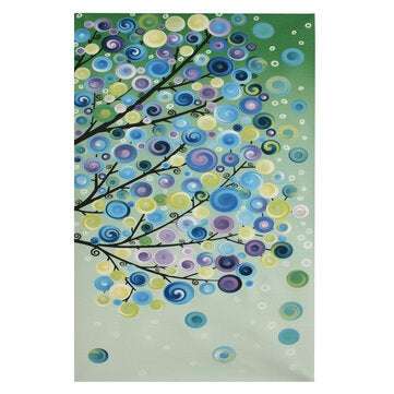 4pcs Canvas Wall Art Painting 40*60cm Hanging Pictures Season Trees Living Hall Decoration Supplies