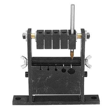 5 Size Holes Black Manual Cable Wire Strippers Machine for 1-30mm Diameter Wires