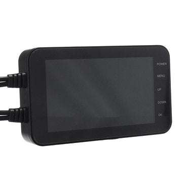 4" FHD Dual 1080P+720P 140 Motorcycle DVR WIFI Dash Waterproof Camera Video Recorder Camcorder