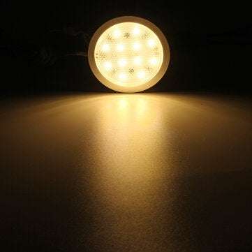8X 12V LED Spot Light Ceiling Cabin Interior Lamp Downlight W/ Remote Control For VW T4... (TYPE: 2)