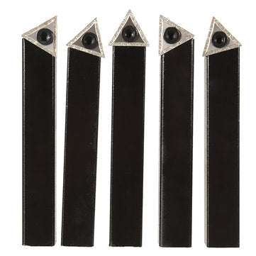 5pcs 1/2 Inch Shank Indexable Lathe Set Turning Tool Holder For TCMT16T3 Carbide Insert