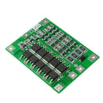 4S 40A Li-ion Lithium Battery 18650 Charger PCB BMS Protection Board with Balance For Drill Motor 14