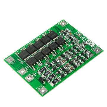 4S 40A Li-ion Lithium Battery 18650 Charger PCB BMS Protection Board with Balance For Drill Motor 14