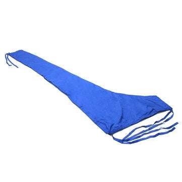 420D 8-9ft Sailboat Cover Blue Sail Cover Mainsail Boom Waterproof Protection