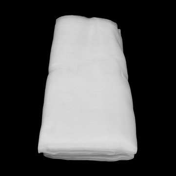 3x7.6m White Vinyl Fabric Net Wear Resistance Barrier Net for Mosquito Bug Insect Bird Garden