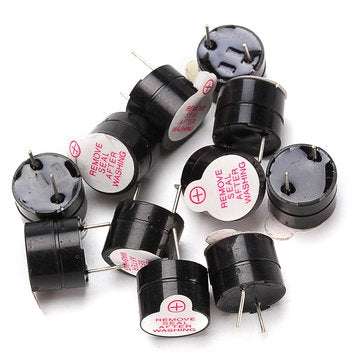 50pcs 3V Active Buzzer Electromagnetic SOT Plastic-sealed Tube Long Sound 12mmx9.5mm