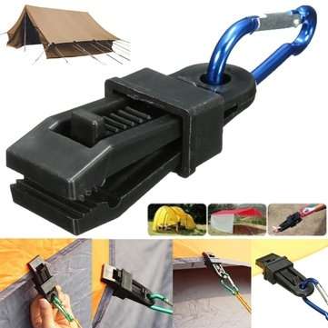 5Pcs Tent Clip Outdoor Camping Tent Alligator Clip Pull Point Hook Buckle for Tent Crocodile Clip Ac