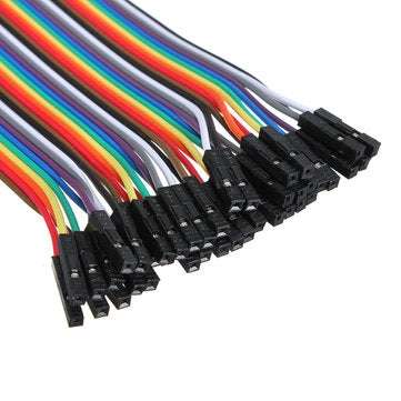 40pcs 20cm Male To Female Jumper Cable Dupont Wire