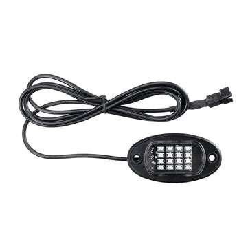 8Pcs LED RGB Offroad Rock Light Underbody Lamp bluetooth APP Control For Car Truck