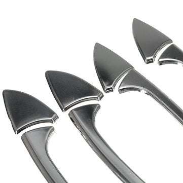 8Pcs Chrome Material Door Handle Cover Trim For Benz C E GLK ML GLK W202/117/212