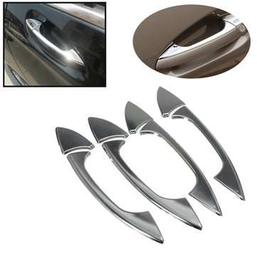 8Pcs Chrome Material Door Handle Cover Trim For Benz C E GLK ML GLK W202/117/212
