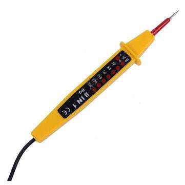 8 in 1 Voltage Tester Circuit Test Probe Pen 6-380V with LED Indicator Light For Car Truck Home Offi