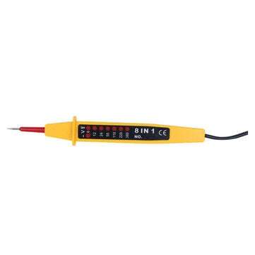 8 in 1 Voltage Tester Circuit Test Probe Pen 6-380V with LED Indicator Light For Car Truck Home Offi