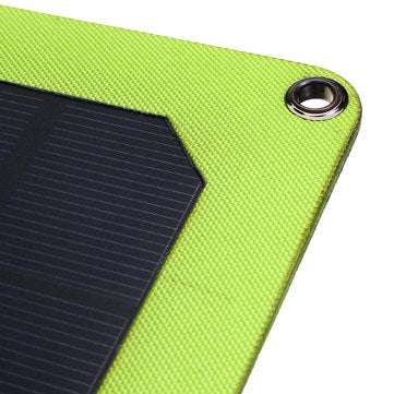 5V 14W Portable Folding Single Crystal Solar Panel with USB Socket for Outdoor