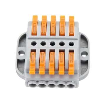 5Pcs PCT-225A Quick Terminals Wire Connector Universal Terminal Block 32A