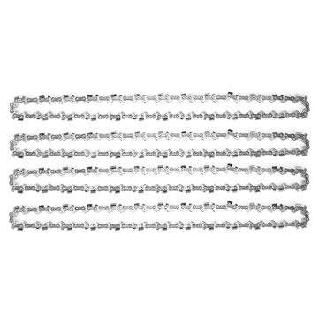 4PCS 13.8 Inch 52DL 3/8 Inch Pitch Chainsaw Chain Replacement