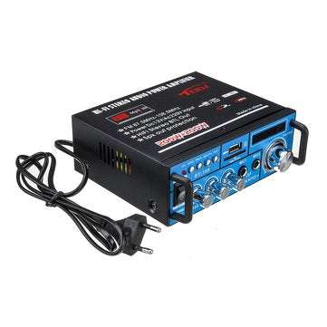 400W 12V Digital bluetooth Audio Amplifier StereoRadio HIFI Power LCD Car Home