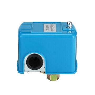 40-60 PSI Water Pump Pressure Control Switch Double Spring Pole Blue Cover