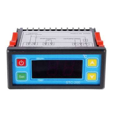 -40~99C 220V STC-200 Seafood Box Refrigeration Unit Direct Cooler High Temperature Cold Storage Te