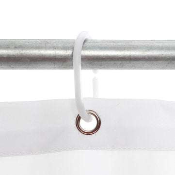 71x71" Gray Stone Pebbles Waterproof Shower Curtain Home Bath Decor with Hooks