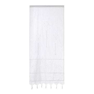 70x150cm Living Room Curtains Hand Crochet Cotton Window Curtains Panel Drape Country