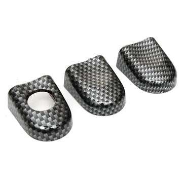 6pcs Set ABS Carbon 3 Door Handle Covers Handles For VW Transporter T5 T6 Caddy for Vans