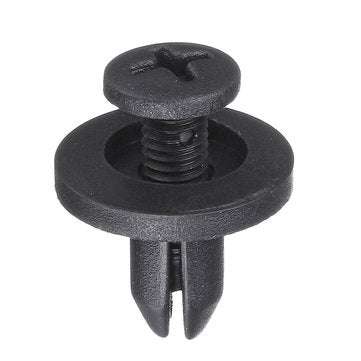 6mm Universal 50pcs Plastic Car Rivet Fastener Car Door Bumper Cover Fender Bumper Fixed Clip