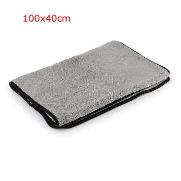 60x40 100x40cm Car Cleaning Cloths Microfiber Wash Towel Super Absorbency One-Time Drying (TYPE5: B)
